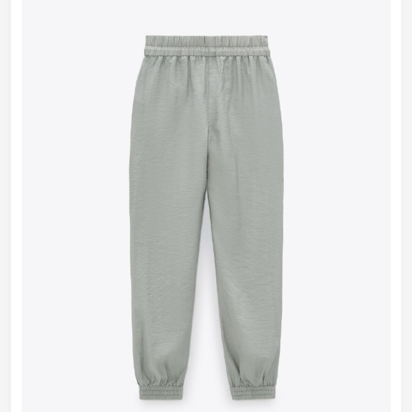 ZARA Rustic light khaki joggers - Picture 11 of 12